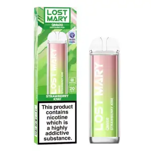 Strawberry Kiwi Lost Mary QM600 Disposable Vape 